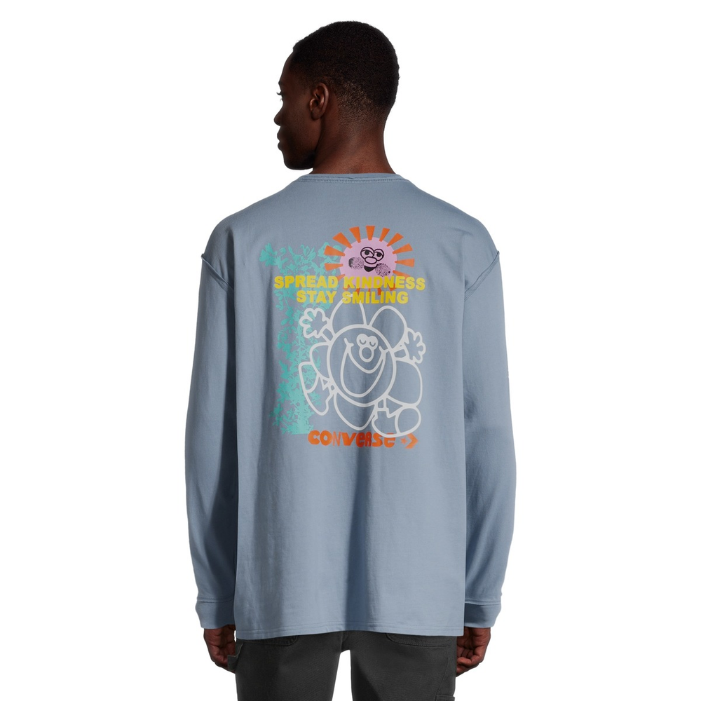 Converse long sleeve t shirt mens hotsell
