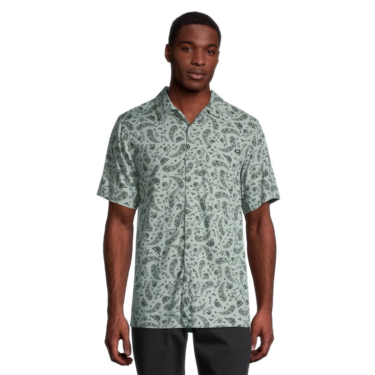 Vans Men's Bandana Pailey Woven T Shirt Sportchek