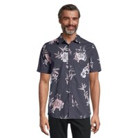 Vans Men's Essential Floral Woven T Shirt Front_Flat