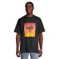Vans Men's Classic Print T Shirt, Short Sleeve, Crew Neck, Cotton, Graphic Front_Flat