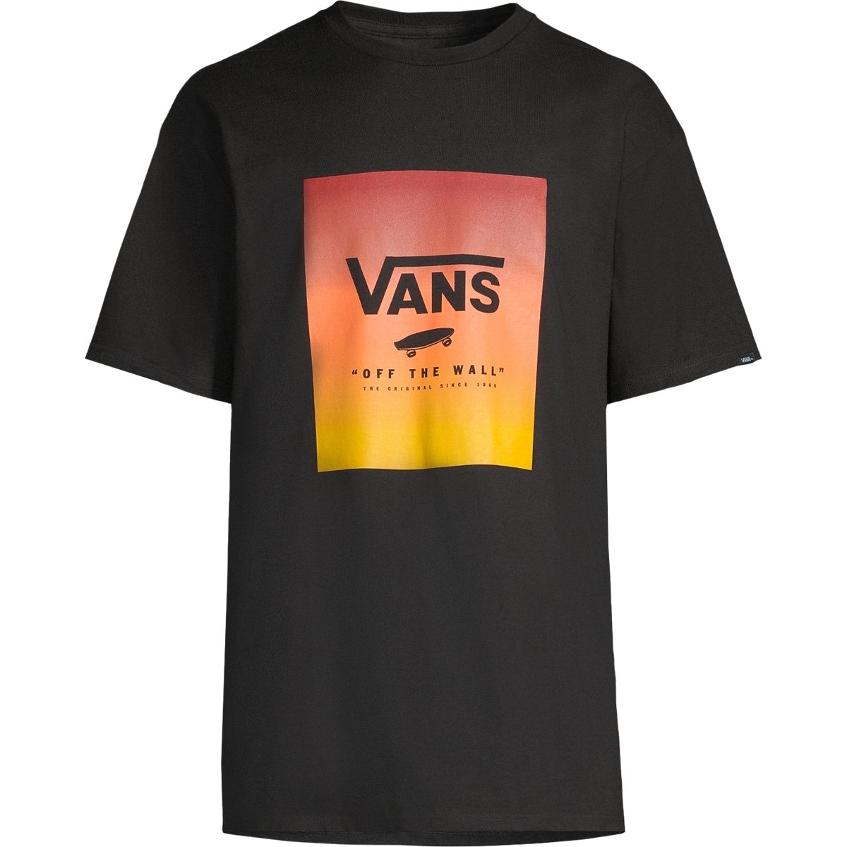 Vans Men's Classic Print T Shirt, Short Sleeve, Crew Neck, Cotton, Graphic