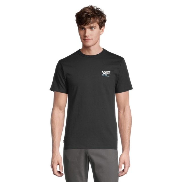 Vans Men's Off The Wall OG Checkerboard T Shirt, Short Sleeve, Crew Neck, Cotton, Graphic