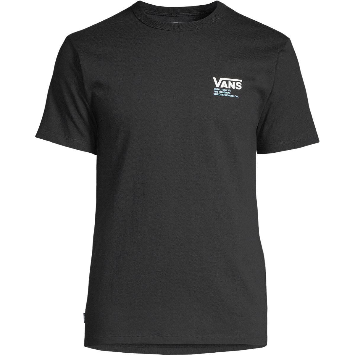 Vans Men's Off The Wall OG Checkerboard T Shirt, Short Sleeve, Crew Neck, Cotton, Graphic