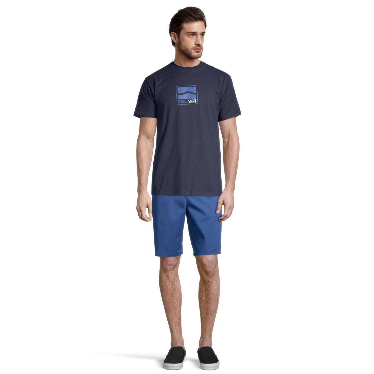 Vans Men's Hi Grade T Shirt, Short Sleeve, Crew Neck, Cotton, Logo