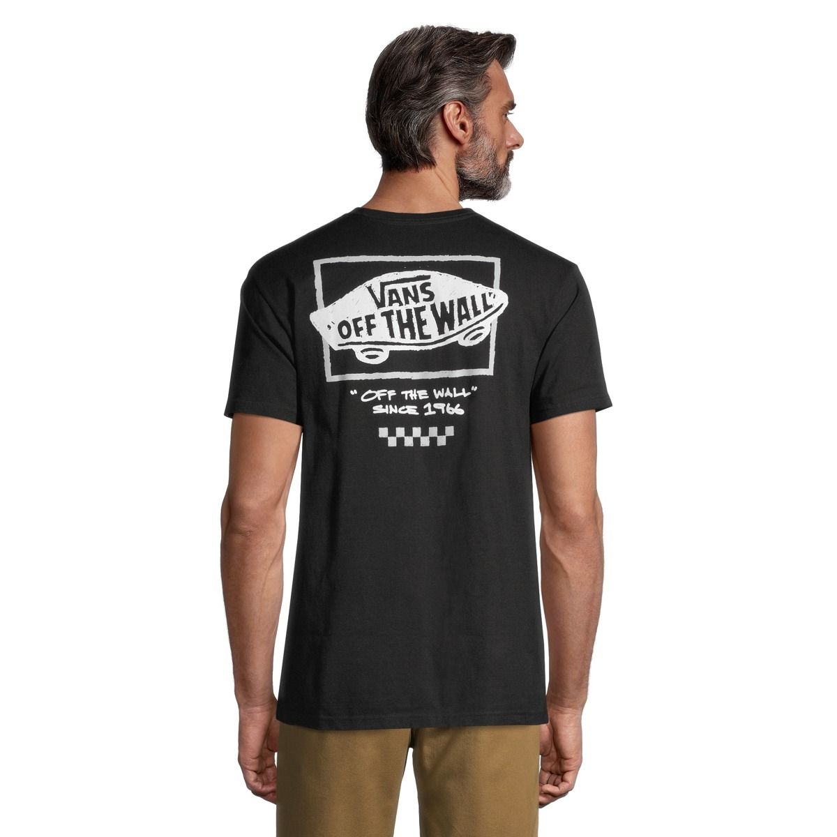 Vans Men's Sketchy Past T Shirt, Short Sleeve, Crew Neck, Cotton, Graphic
