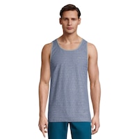Vans Men's Balboa II Tank Top, Cotton, Sleeveless Front_Flat