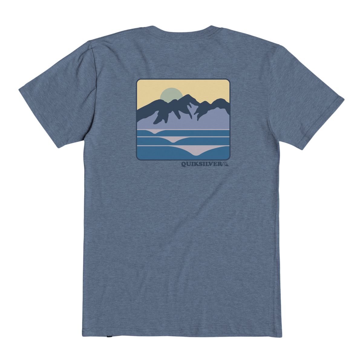 Quiksilver Men's Dream Cave T Shirt, Short Sleeve, Crew Neck, CottonBlend, Graphic