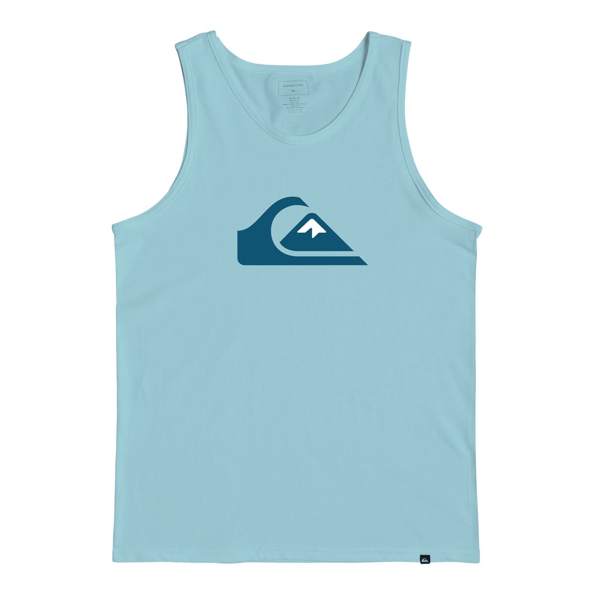 Quiksilver Men's Comp Logo Tank Top, Lightweight, Sleeveless