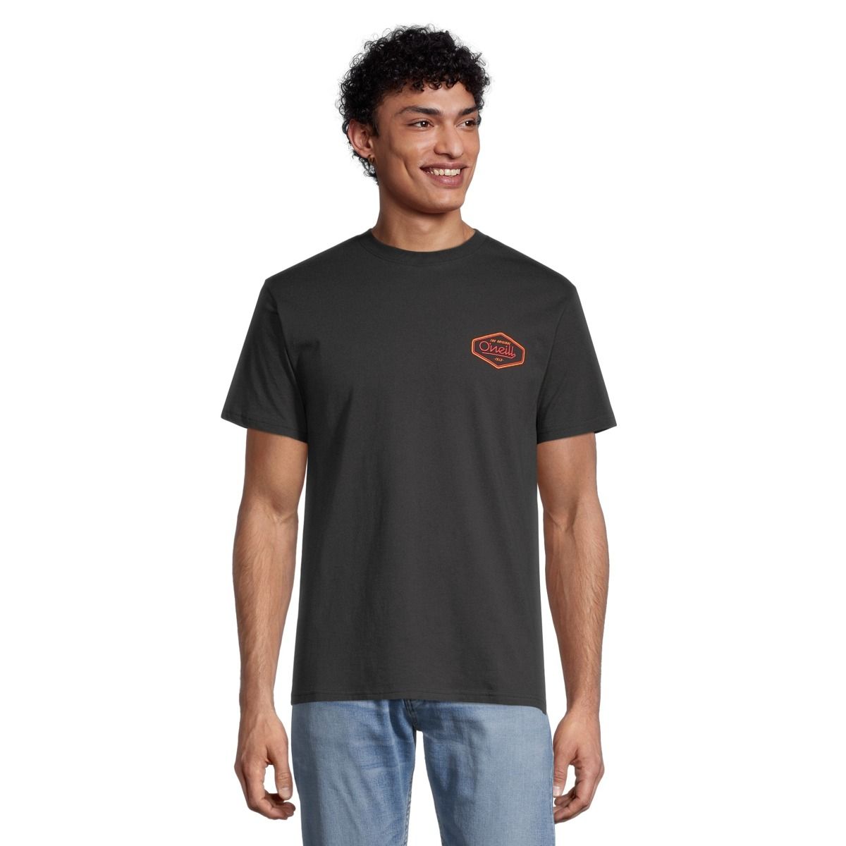 O'Neill Men's Hexagon T Shirt, Short Sleeve, Crew Neck, Cotton, Graphic