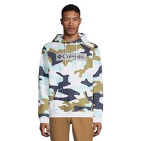 Columbia Men's Logo Printed Pullover Hoodie, Kangaroo Pocket Front_Flat
