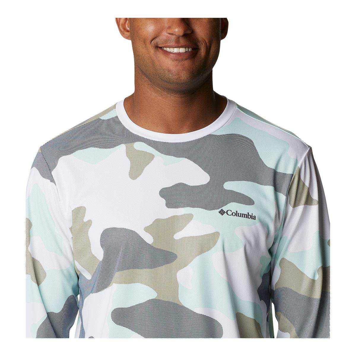 Columbia Men's Sun Deflector Summerdry Long Sleeve T Shirt