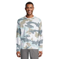 Columbia Men's Sun Deflector Summerdry Long Sleeve T Shirt Front_Flat