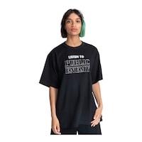 Element Men's X Public Enemy Listen To T Shirt Front_Flat