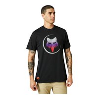Fox Men's Skarz Premium T Shirt, Short Sleeve, Crew Neck, Cotton, Graphic Front_Angled_Right
