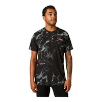 Fox Men's Karrera Head Premium T Shirt, Short Sleeve, Crew Neck, Cotton, Tie Dye, Graphic Front_Flat