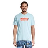 Hurley Men's Everyday Washed Ditsy T Shirt, Short Sleeve, Crew Neck, Cotton, Graphic Front_Flat