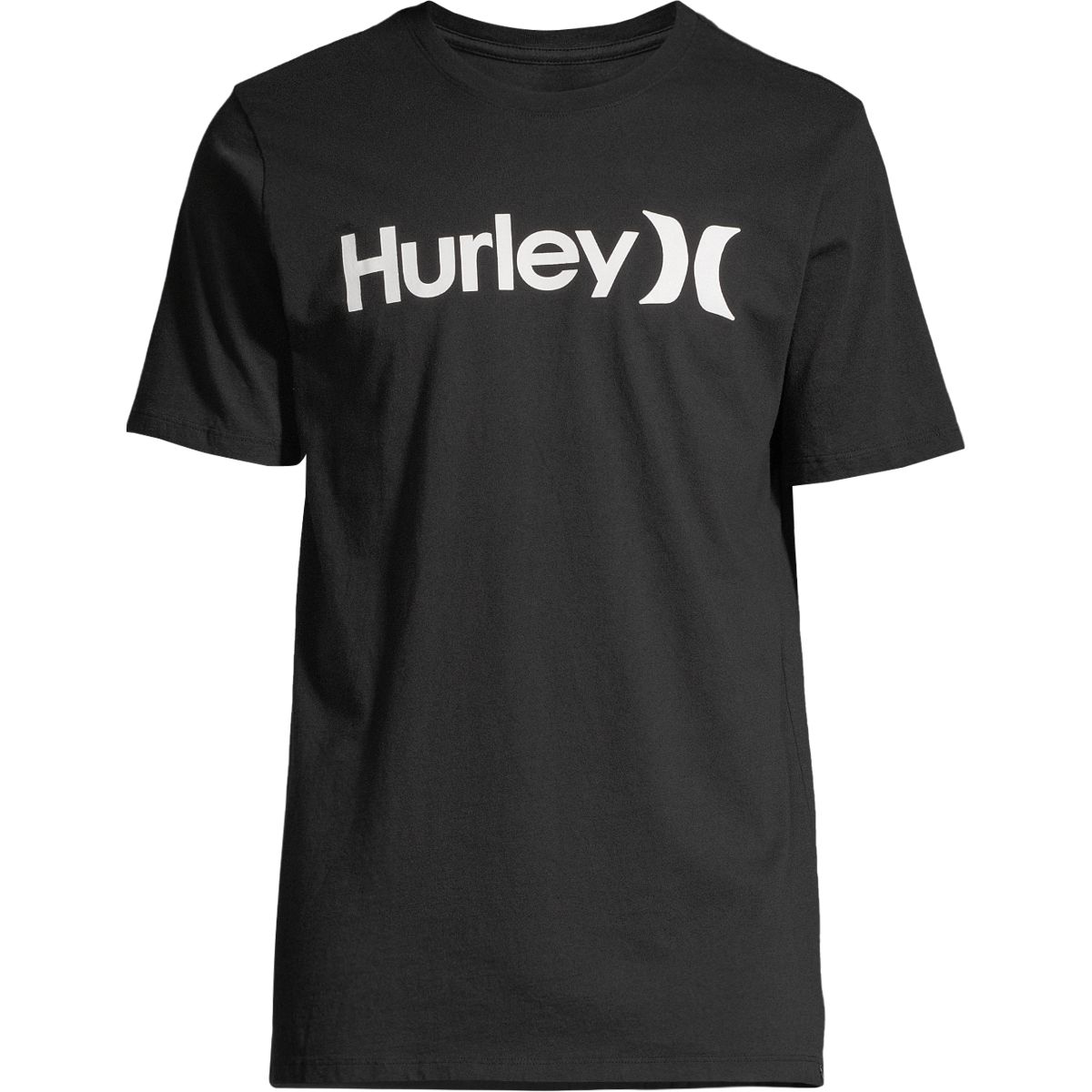 Hurley Men's Everyday Washed One And Only Solid T Shirt, Short Sleeve, Crew Neck, Cotton, Graphic