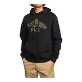 RVCA Men's Downstream Pullover Hoodie Front_Angled_Left