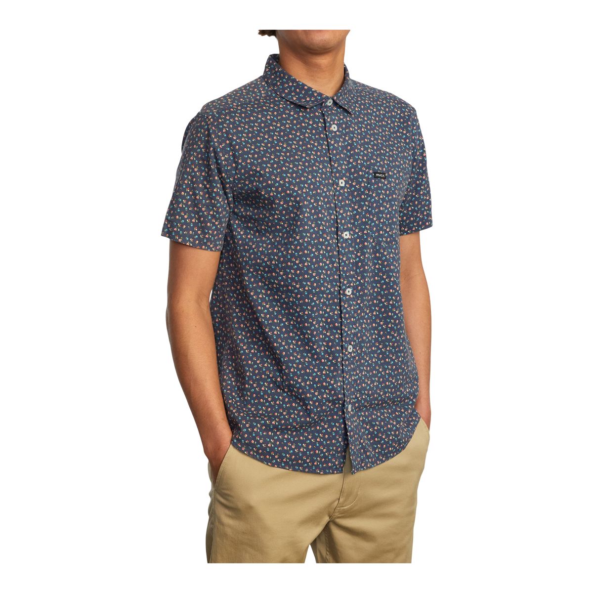 RVCA Men's Sundowner Floral T Shirt