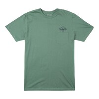 RVCA Men's Plate T Shirt Front_Flat