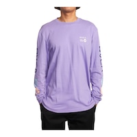 RVCA Men's ANP Long Sleeve T Shirt Front_Flat