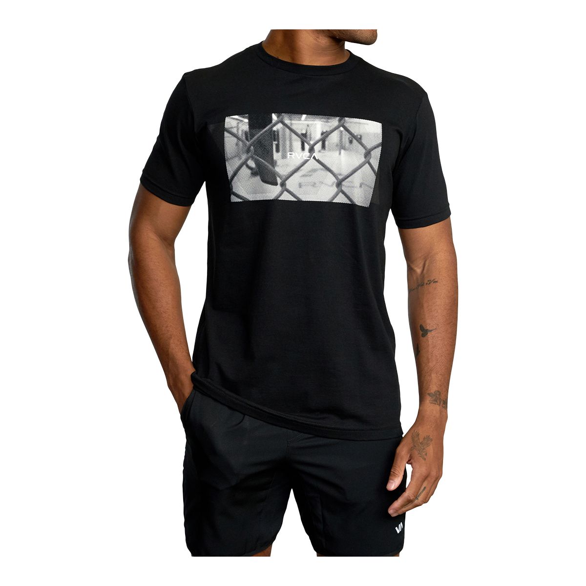 RVCA Men's Sport Gym Lay T Shirt