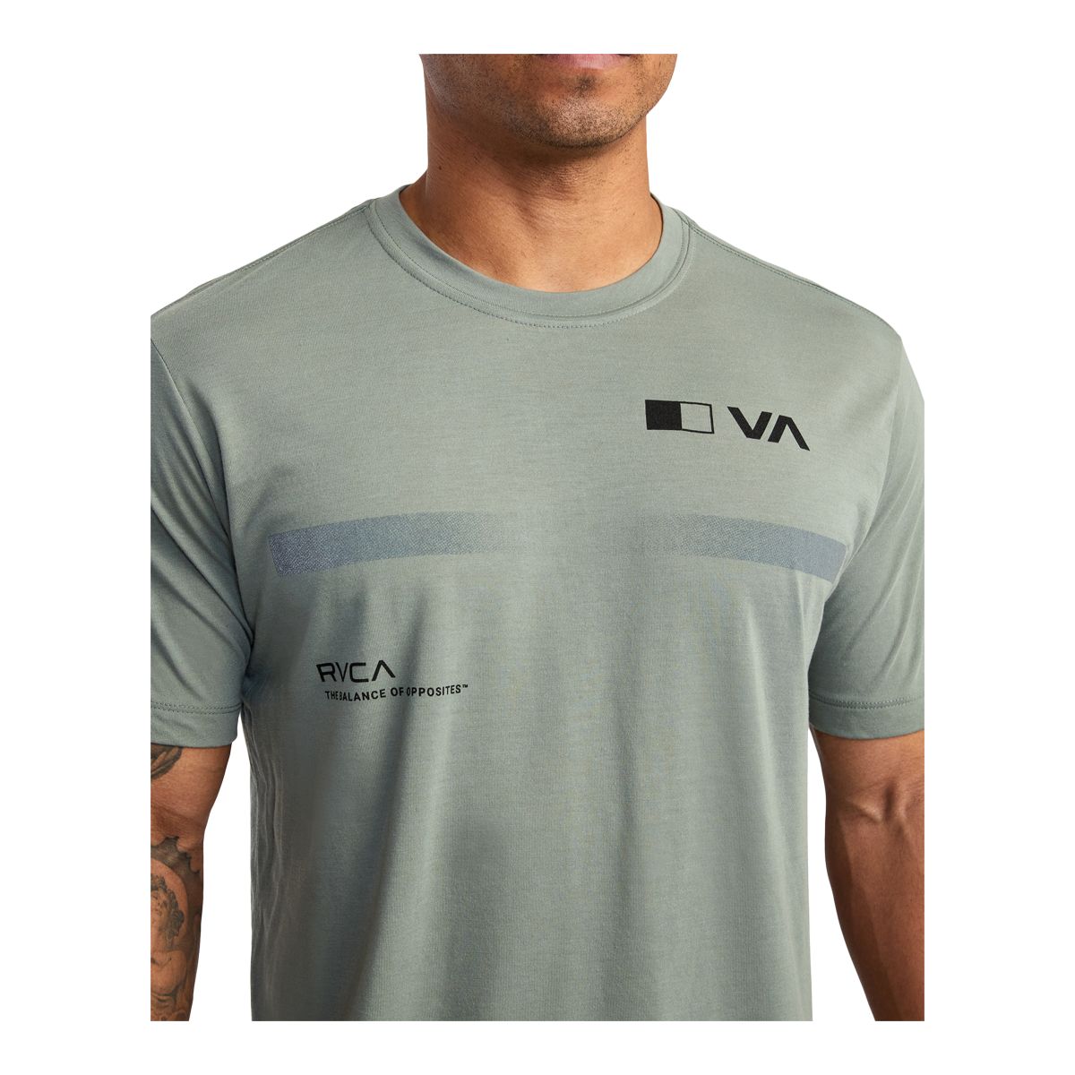 RVCA Men's Sport Pix Bar T Shirt