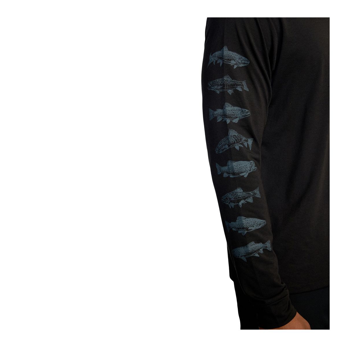 RVCA Men's Sport Ben Horton Sport Long Sleeve T Shirt