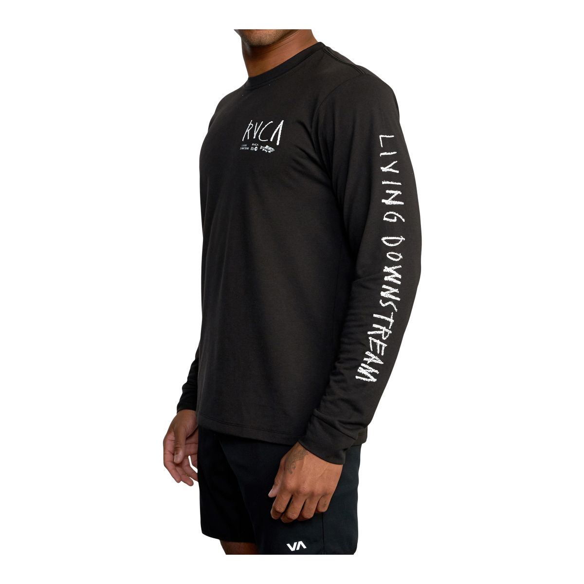 RVCA Men's Sport Ben Horton Sport Long Sleeve T Shirt