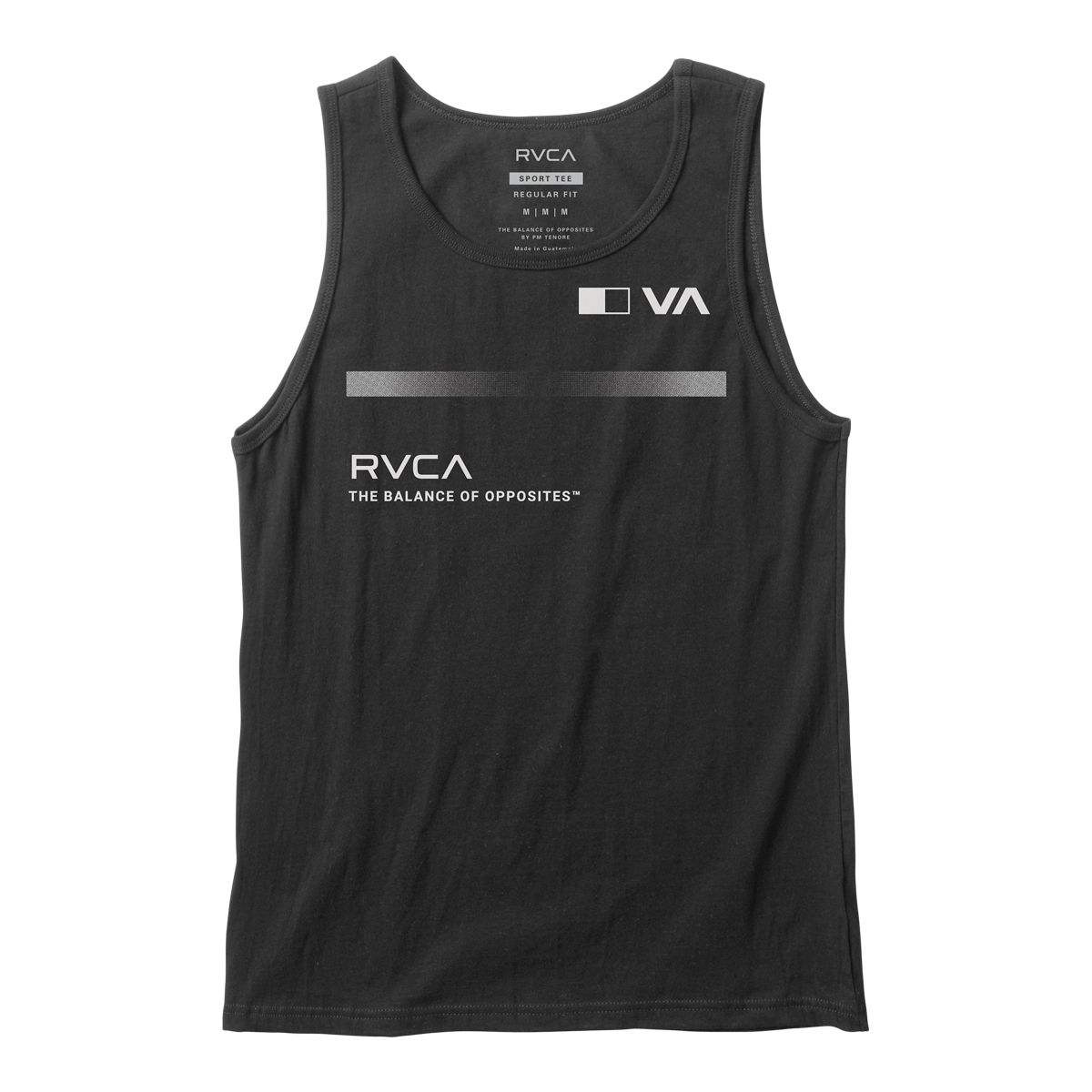 RVCA Sport Men's Sport Pix Bar Tank Top, Sweat-Wicking, Sleeveless