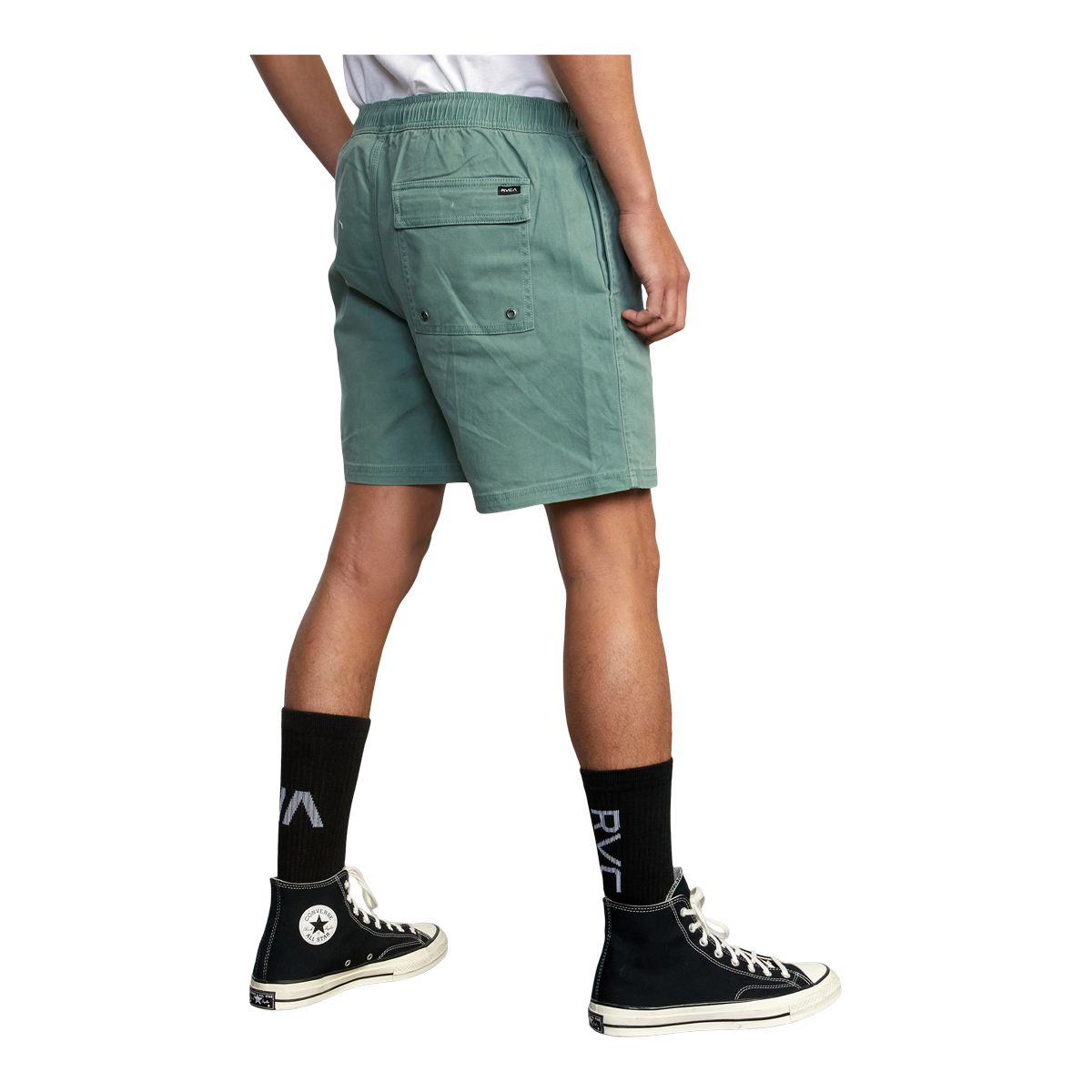 RVCA Men's Escape Elastic 8-in Shorts, Slim Fit