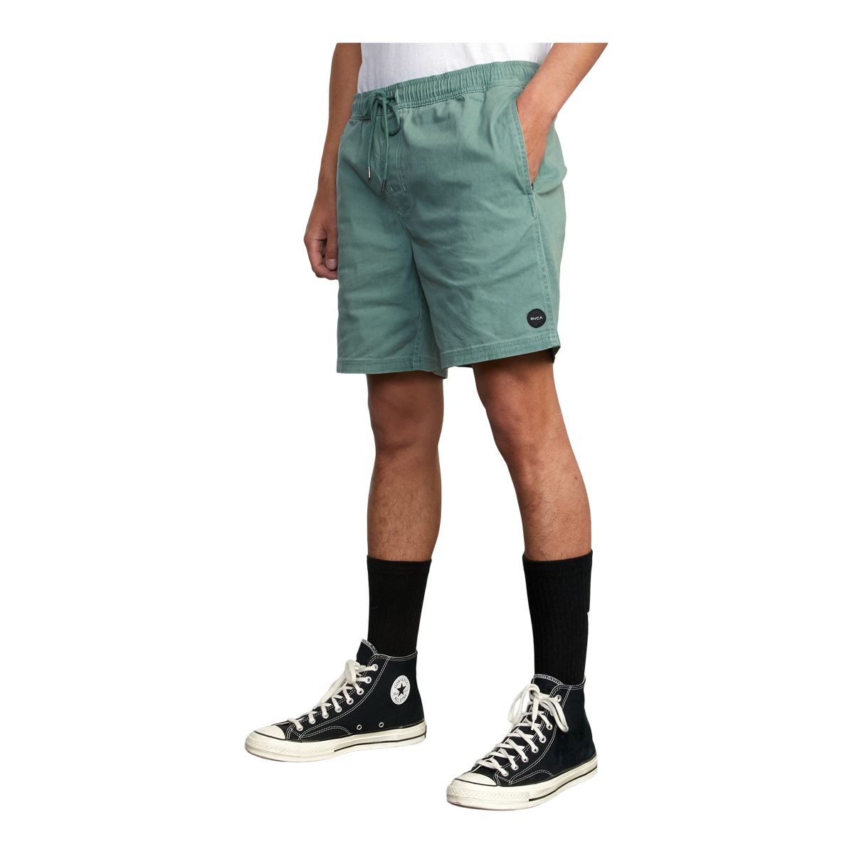 RVCA Men's Escape Elastic 8-in Shorts, Slim Fit
