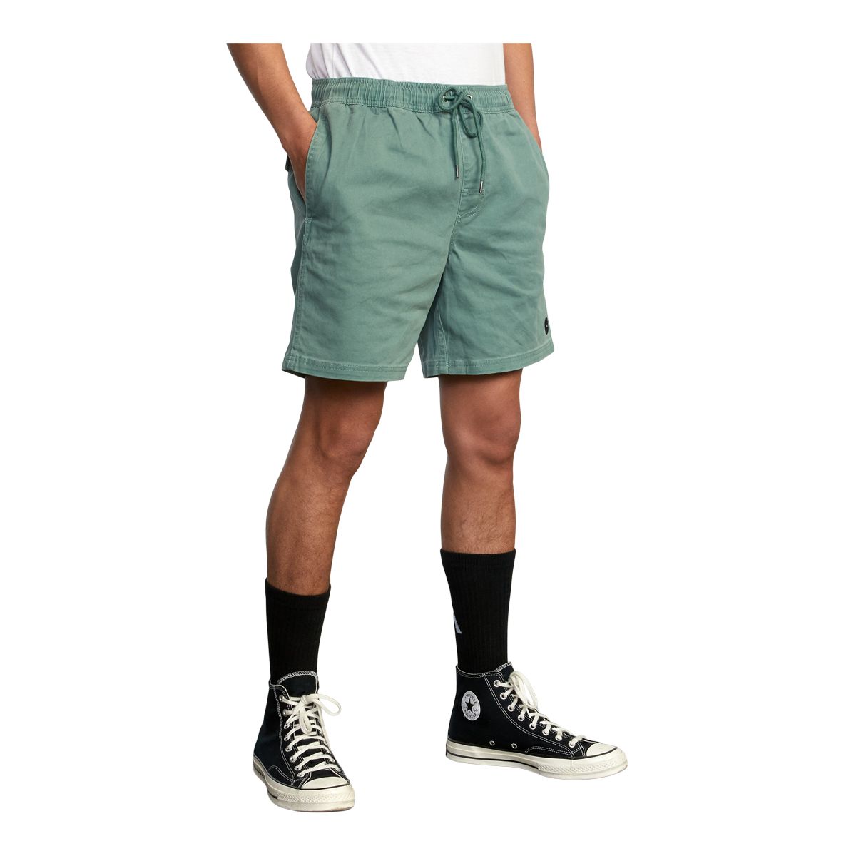RVCA Men's Escape Elastic 8-in Shorts, Slim Fit
