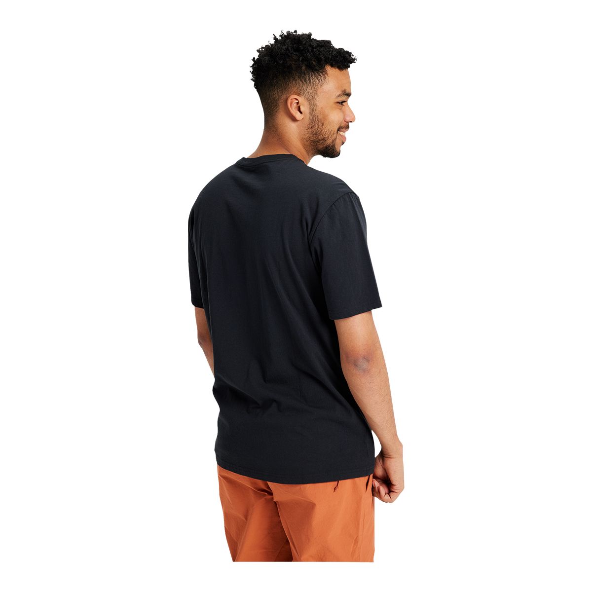 Burton Men's Classic Mountain High T Shirt, Short Sleeve, Crew Neck, Cotton, Graphic
