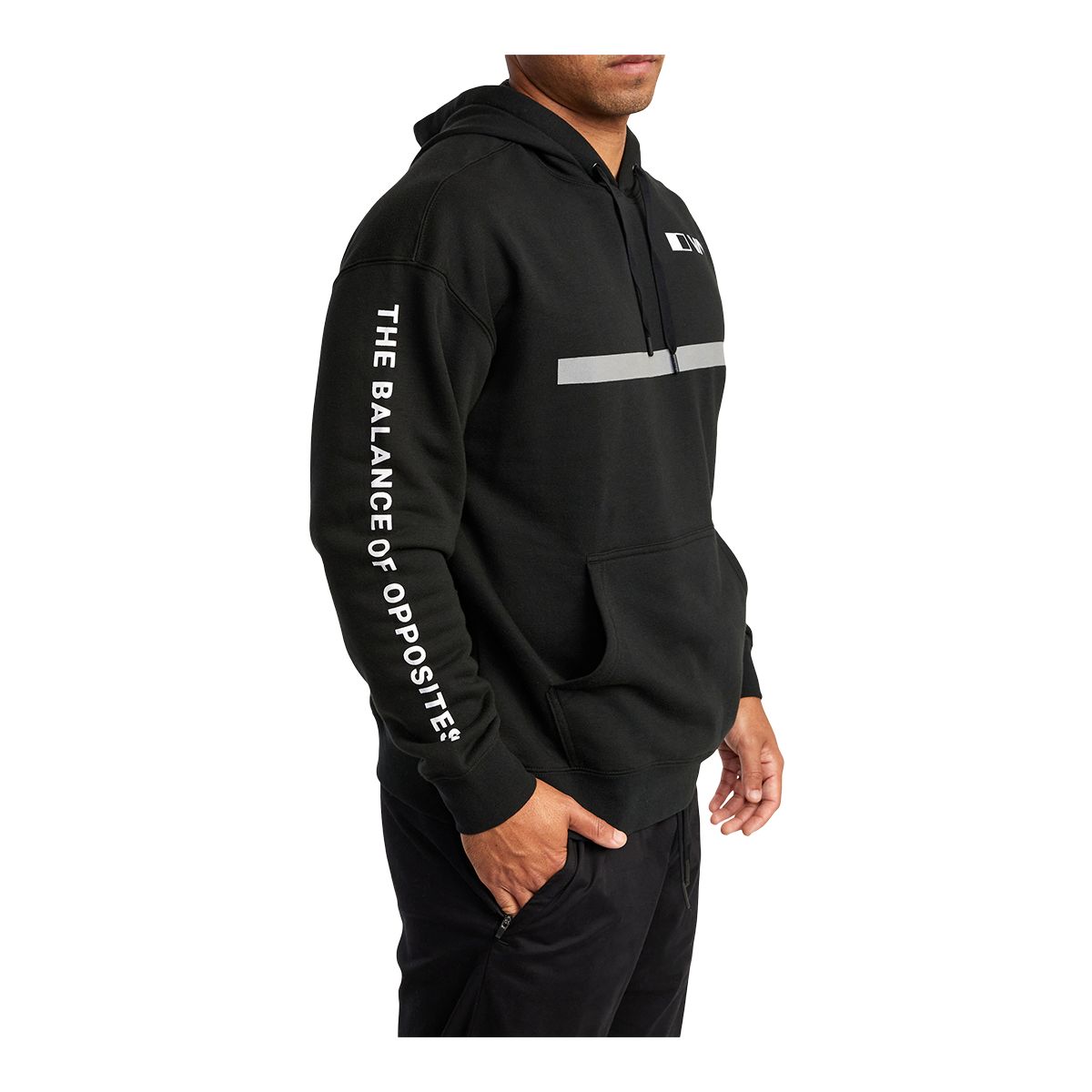RVCA Men's Sport Pix Bar Pullover Hoodie