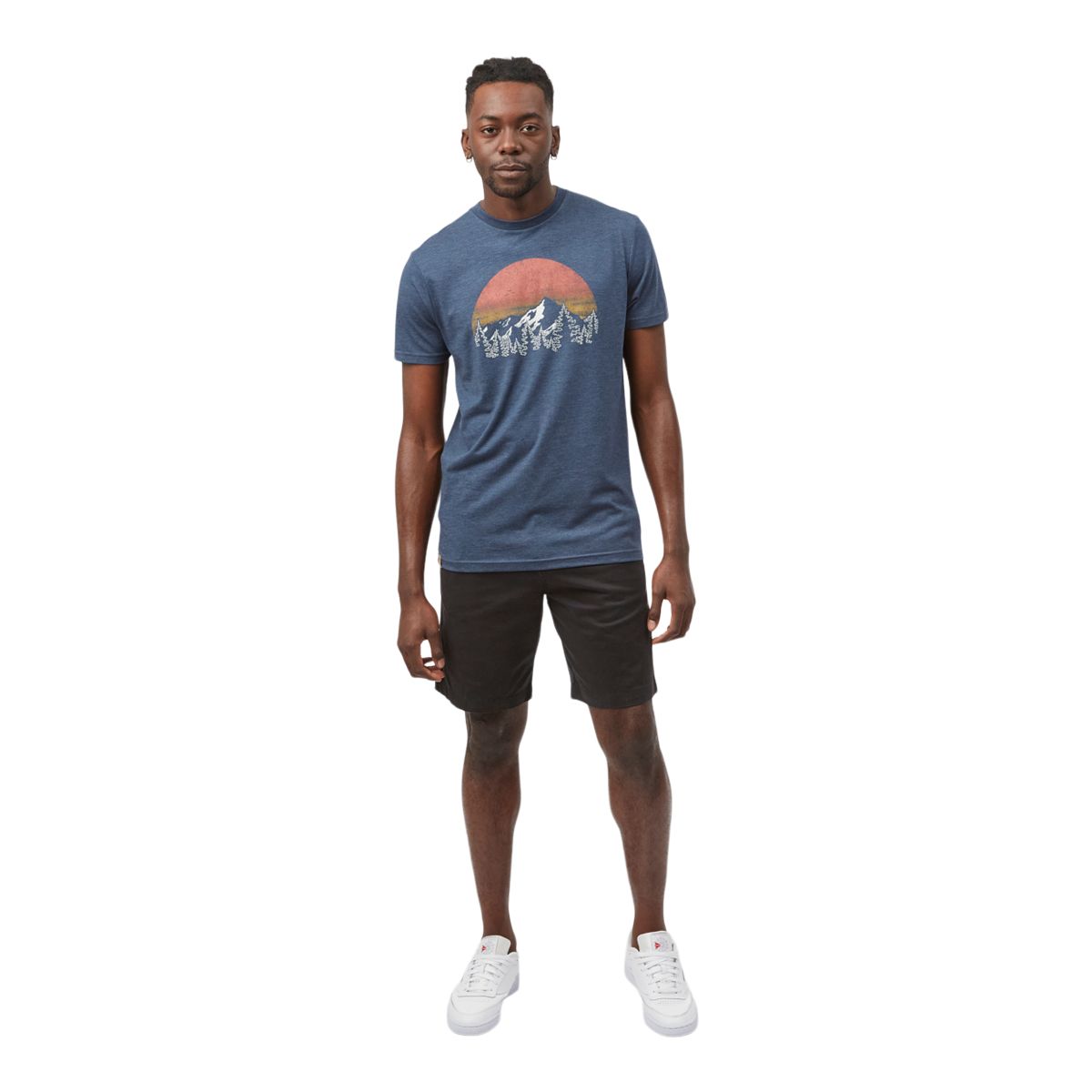 tentree Men's Vintage Sunset T Shirt