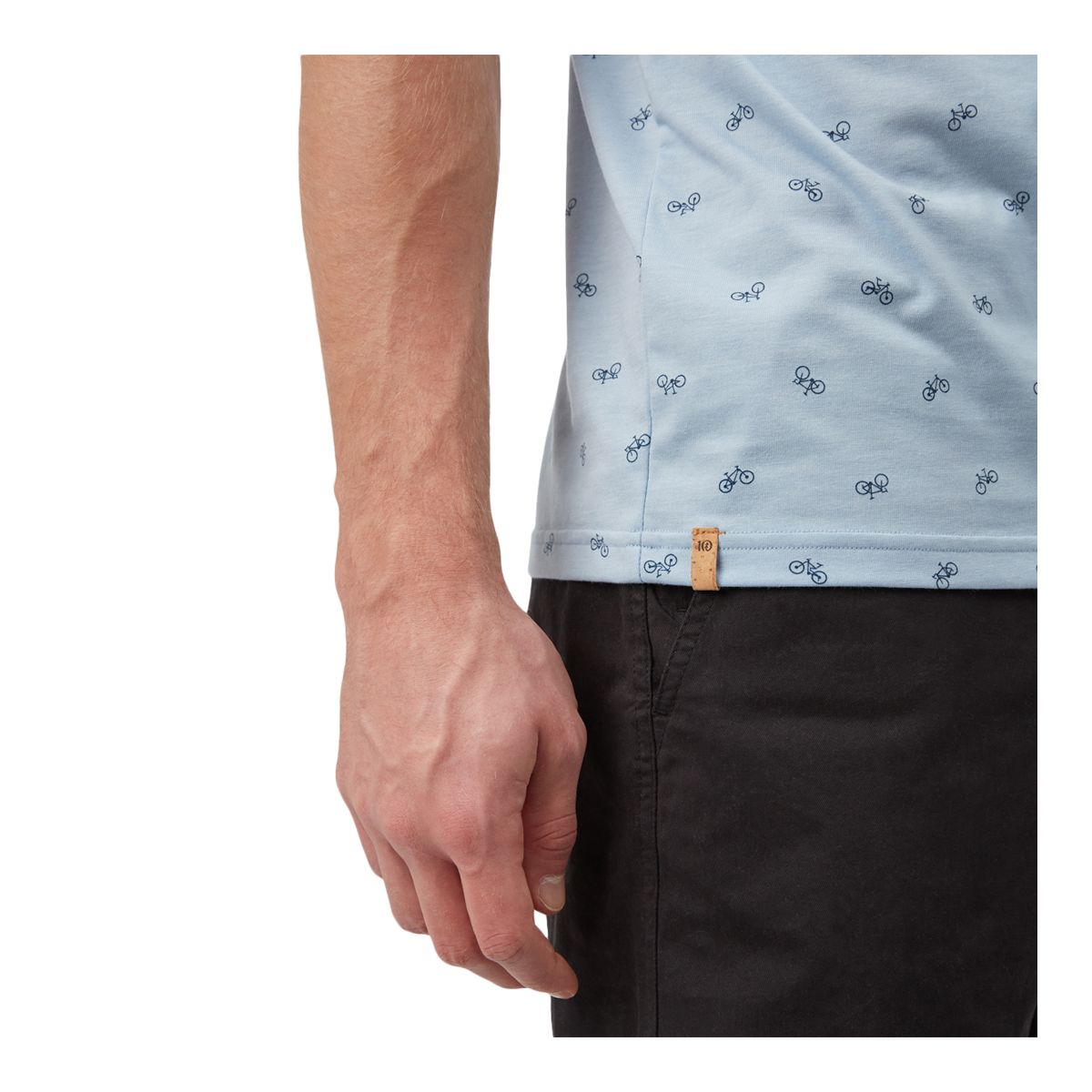 tentree Men's Bike Around All Over Print T Shirt