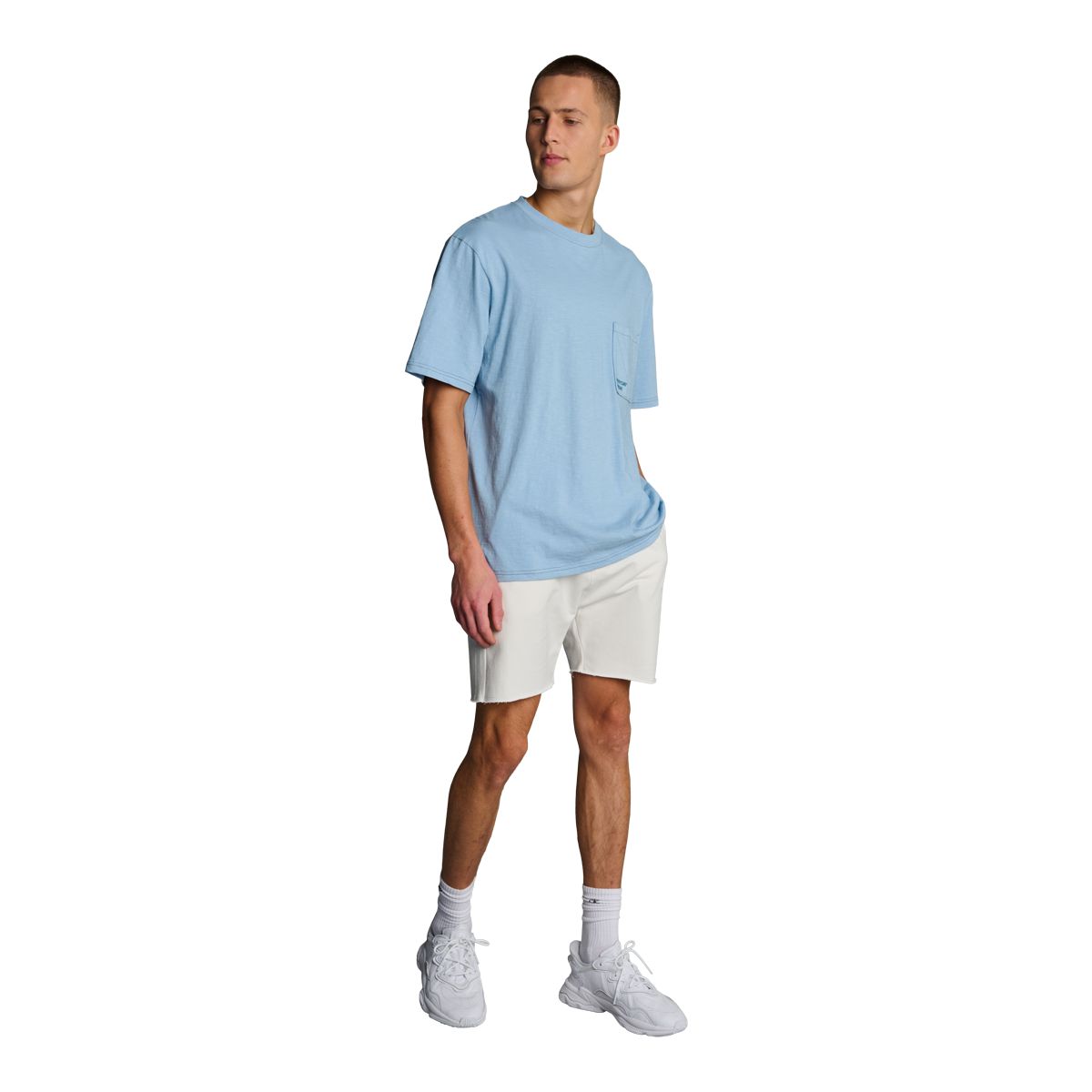 Everyday Sunday Men's The Essential T Shirt, Short Sleeve, Crew Neck, Cotton, Pocket, Casual