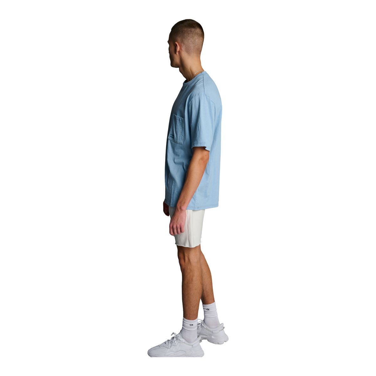 Everyday Sunday Men's The Essential T Shirt, Short Sleeve, Crew Neck, Cotton, Pocket, Casual