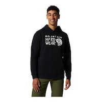 Mountain Hardwear Men's MHW Po Pullover Hoodie, 100% Cotton Front_Angled_Right