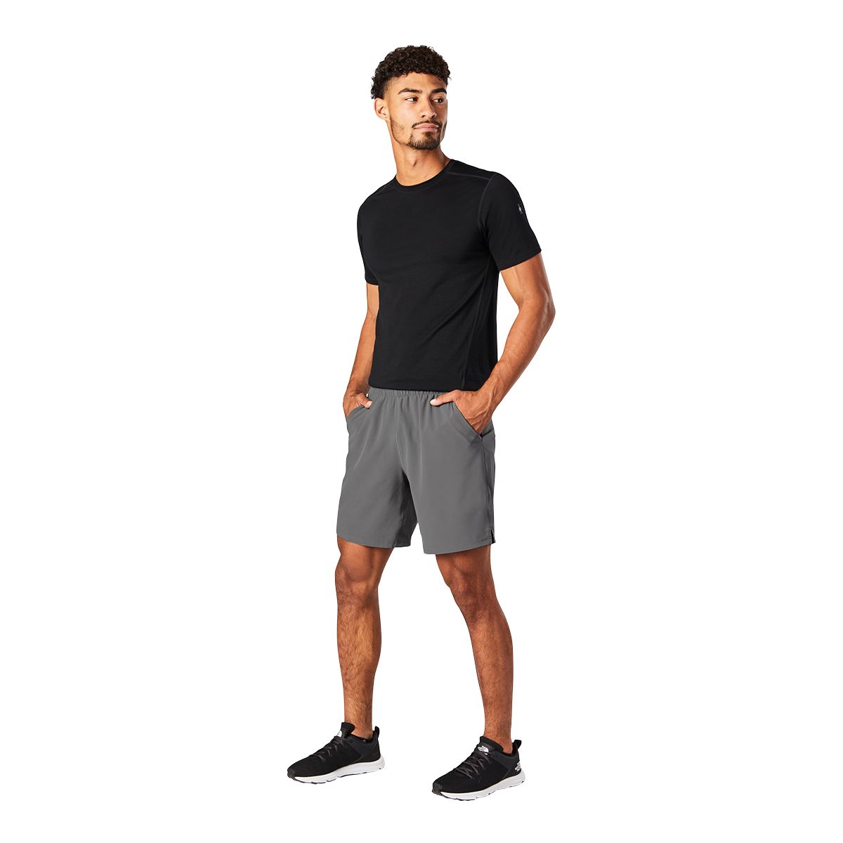 Smartwool Men's Merino Sport Lined 8-in Shorts, Slim Fit Quick-Dry