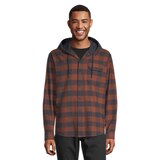 Ripzone Men's Sierra 2.0 Hooded Flannel Shirt Front_Flat