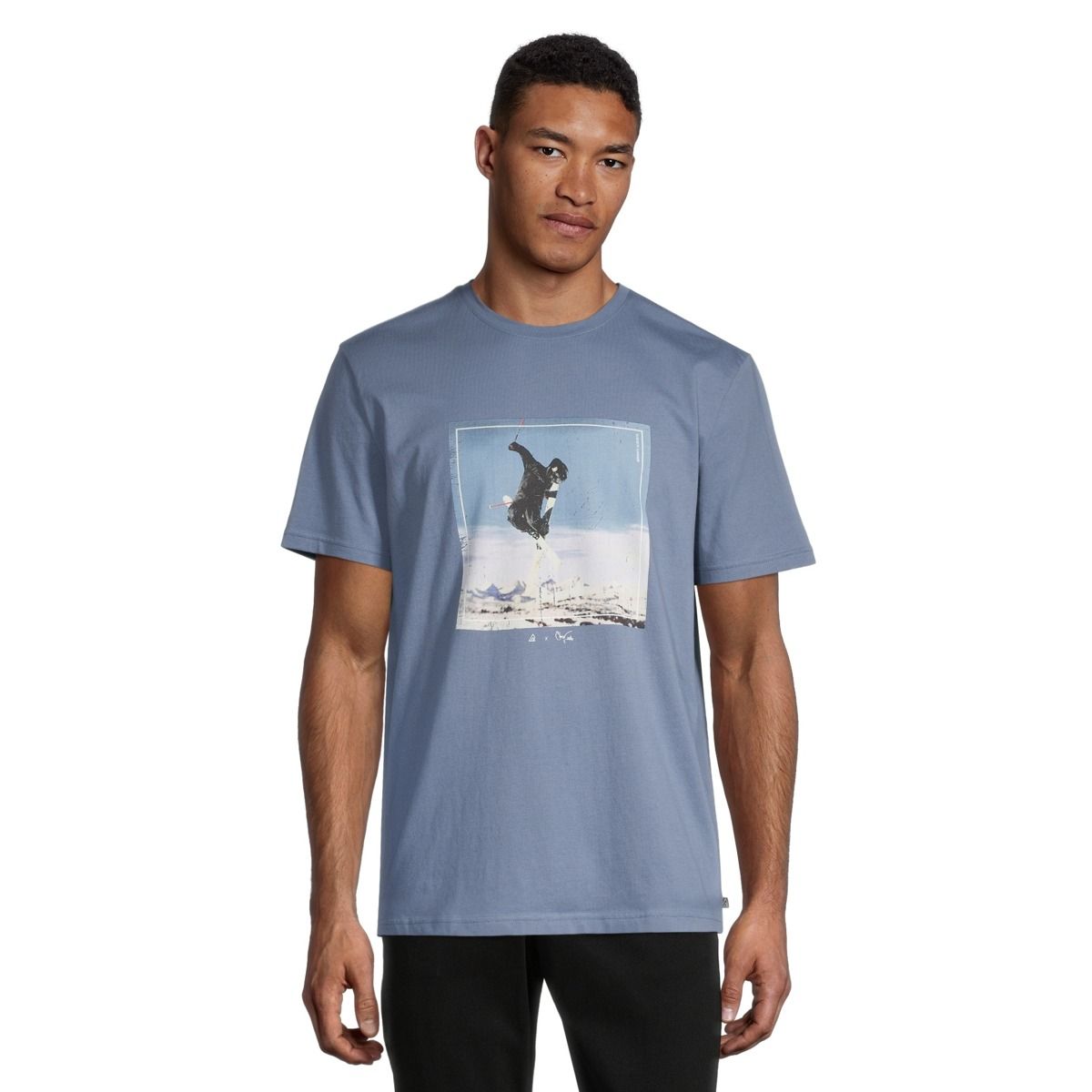 Ripzone Men's Giles Snowboard Photo Print T Shirt