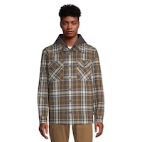 Ripzone Men's Lance 2.0 Flannel Hoodie Front_Flat