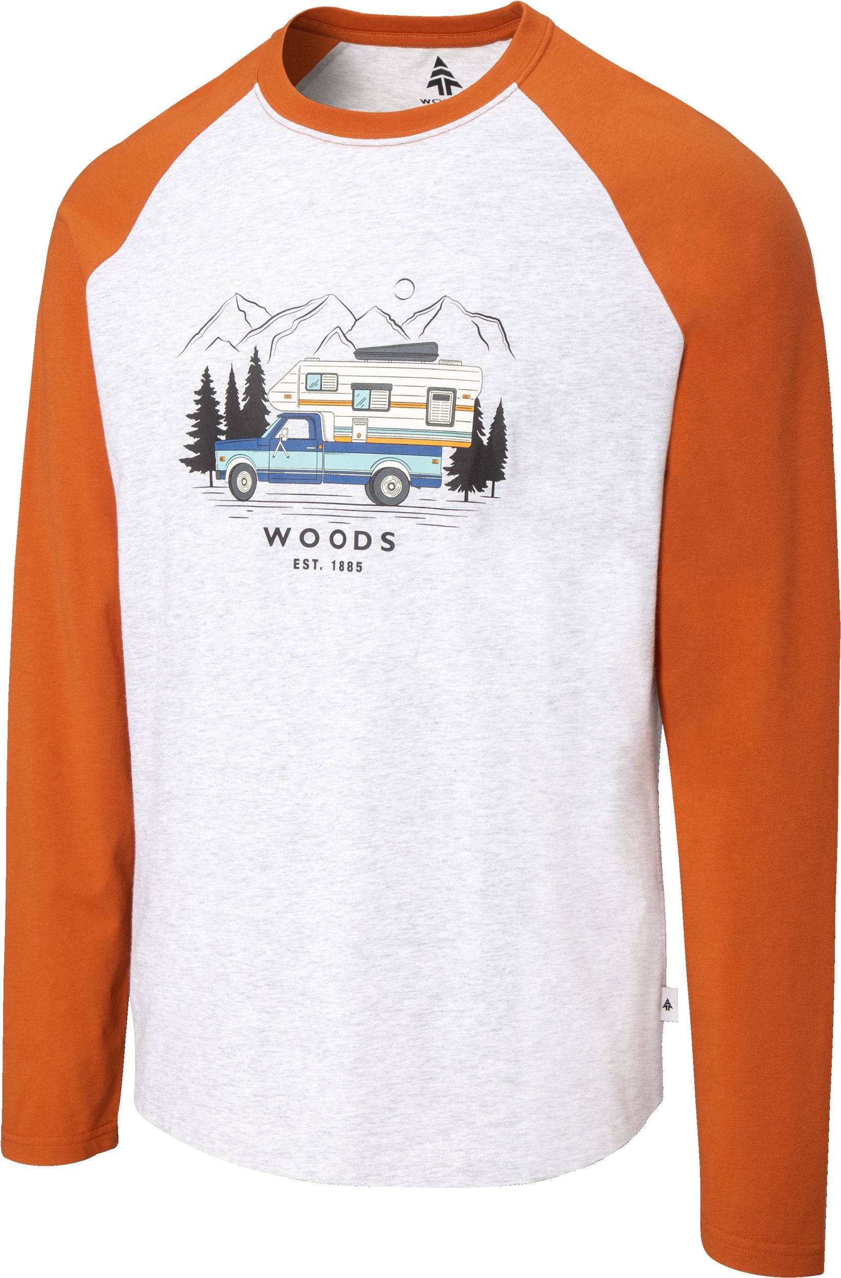 Woods Men's Dalton Basketball Long Sleeve T Shirt