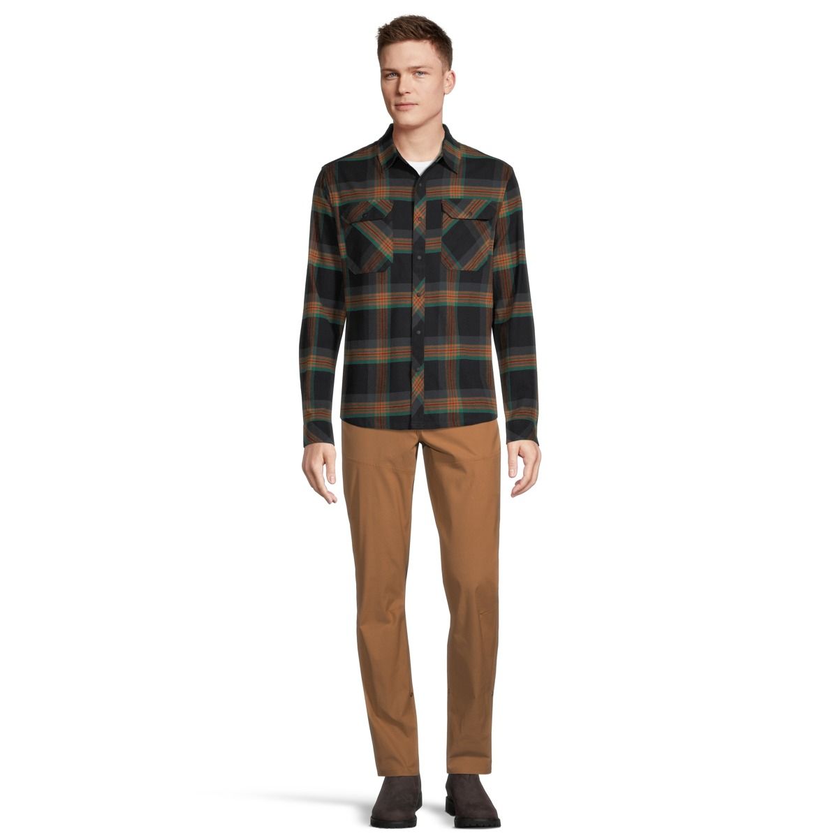 Woods Men's Murray Plaid Flannel Top