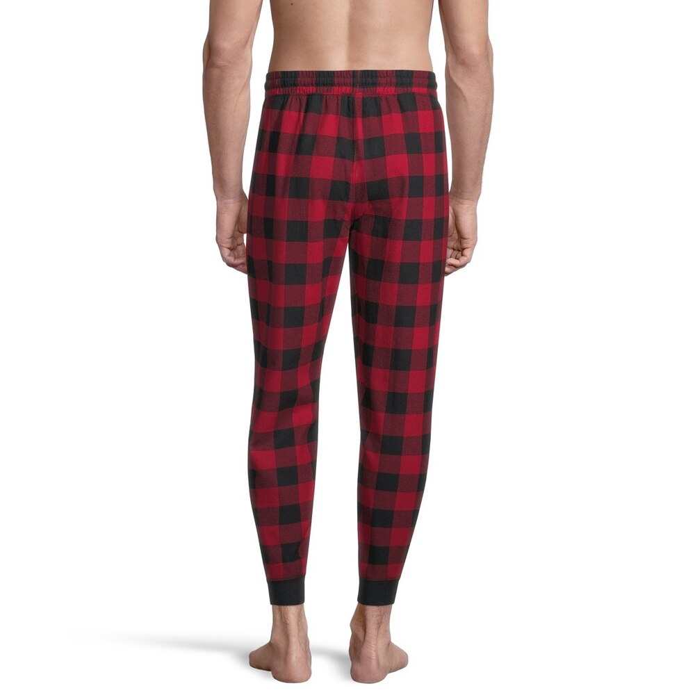 Calvin Klein Red Plaid Flannel Pajama Pants - Men's | Men's Wearhouse