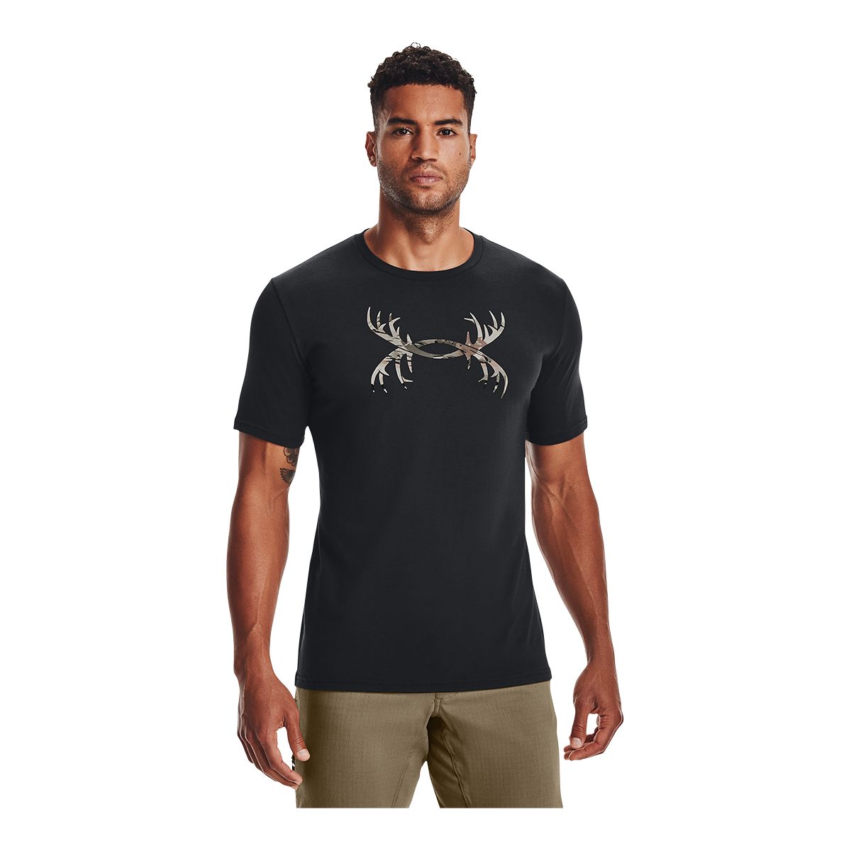 Under Armour Men's Antler Logo T Shirt
