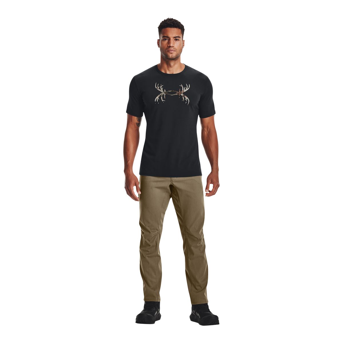 Under Armour Men's Antler Logo T Shirt