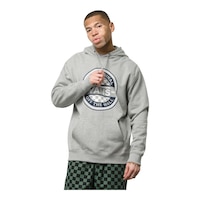 Vans Men's Circle Checker Pullover Hoodie Front_Flat